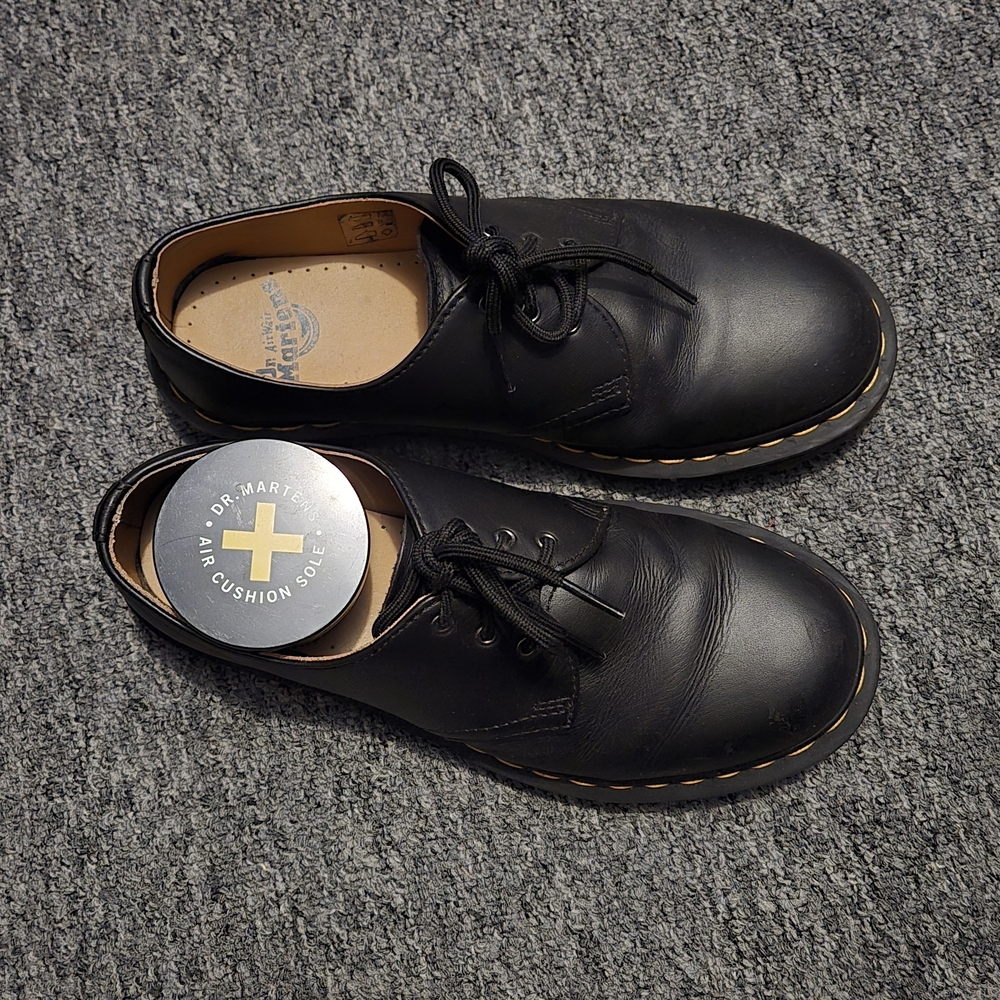 Dr. Martens Black Leather Oxfords